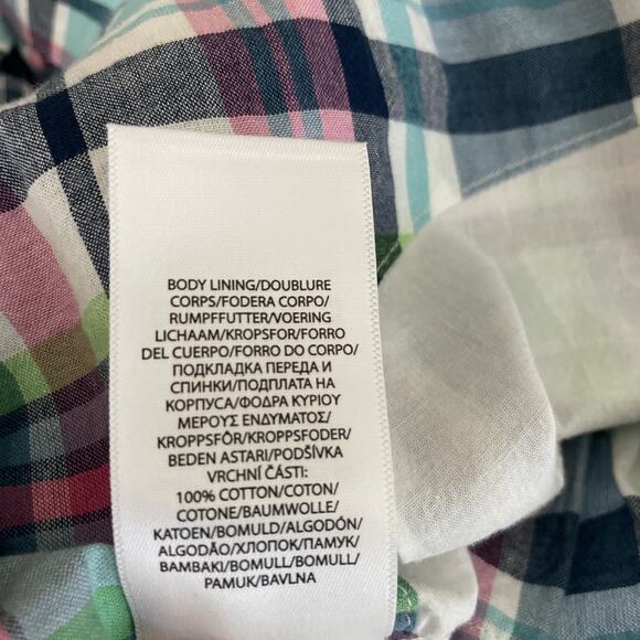 RALPH LAUREN POLO Size 16 GIRL'S BLUE SUMMER DRESS - Picture 8 of 9